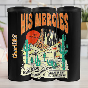 Seine Gnaden morgens, Klagen 3:23 Bibel, siehe Thermosbecher