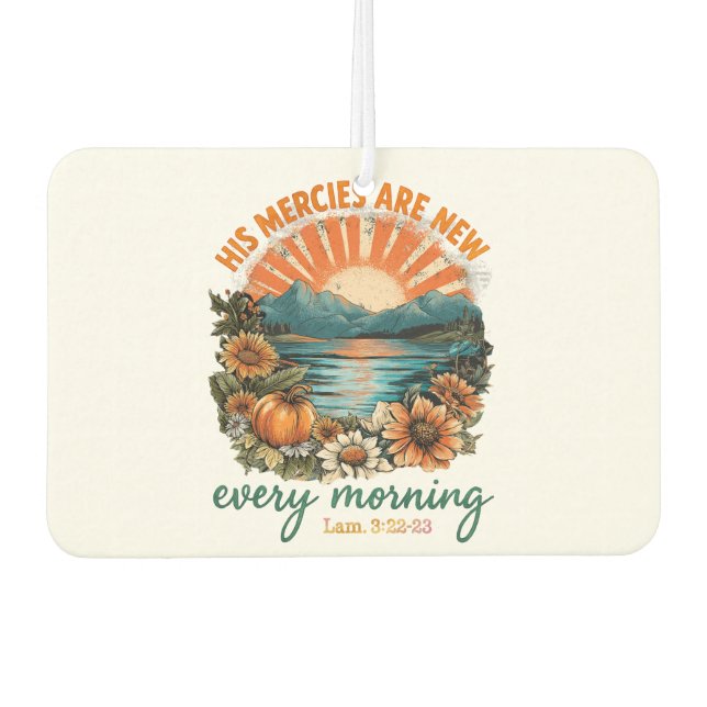 Seine Gnaden sind neu.. Autolufterfrischer (Vorderseite)