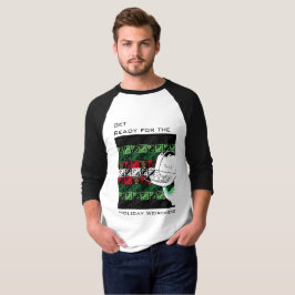 Seine hässliche Sweater Alien Holiday Weirdness Sh T-Shirt