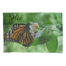 Seine Hüllen zur Monarchschmetterlingsflora