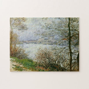 Seine, Île de la Grande Jatte Monet Kunstschätze Puzzle
