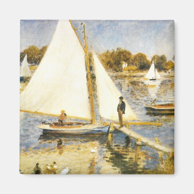 Seine in Argenteuil Auguste Renoir Magnet (Vorne)