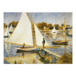 Seine in Argenteuil Auguste Renoir Poster