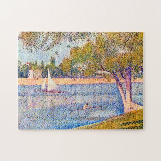 Seine in La Grande Jatte, Seurat Puzzle (Horizontal)