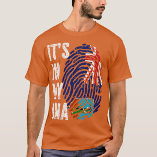 SEINE IN MEINER DNA-Fahne Montserrat Männer Frauen T-Shirt