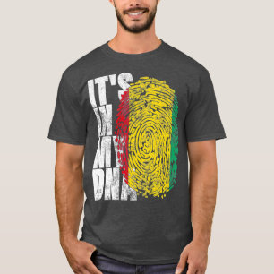 Seine in meiner DNA guineischen afrikanischen Gesc T-Shirt