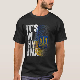 Seine in meiner DNA ukrainische Unterstützung Ukra T-Shirt