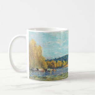 Seine in Saint-Cloud Alfred Sisley Kaffeetasse