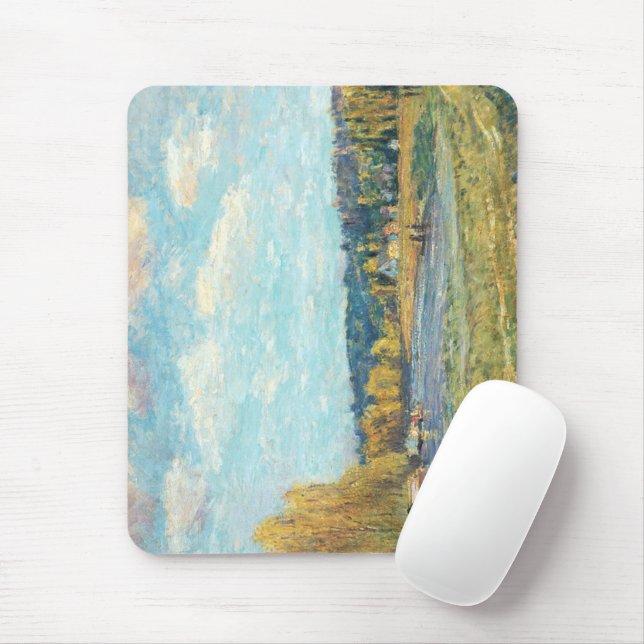 Seine in Saint-Cloud Alfred Sisley Mousepad (Mit Mouse)