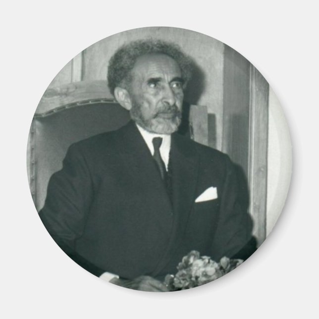 Seine Kaiserin Haile Selassie I Magnet (Vorne)