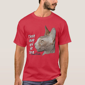 Seine Katze, die Katzenfreunde ist T-Shirt