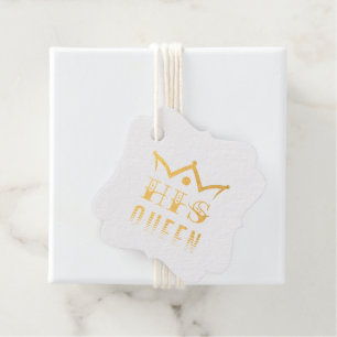 Seine Königin Geschenkanhänger