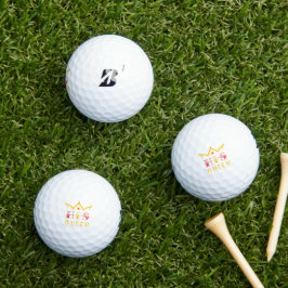Seine Königin Golfball