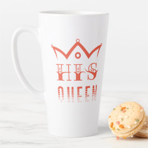 Seine Königin Milchtasse