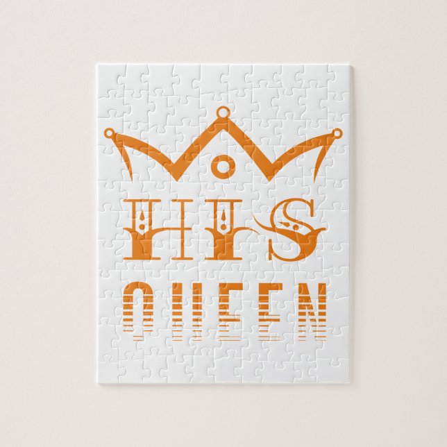 Seine Königin Puzzle (Vertikal)