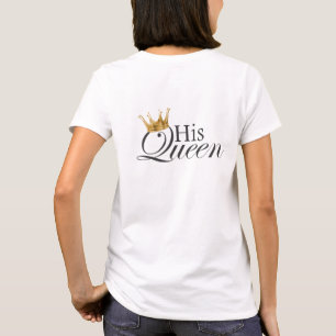Seine Königin, Q auf vorderer Tasche T-Shirt