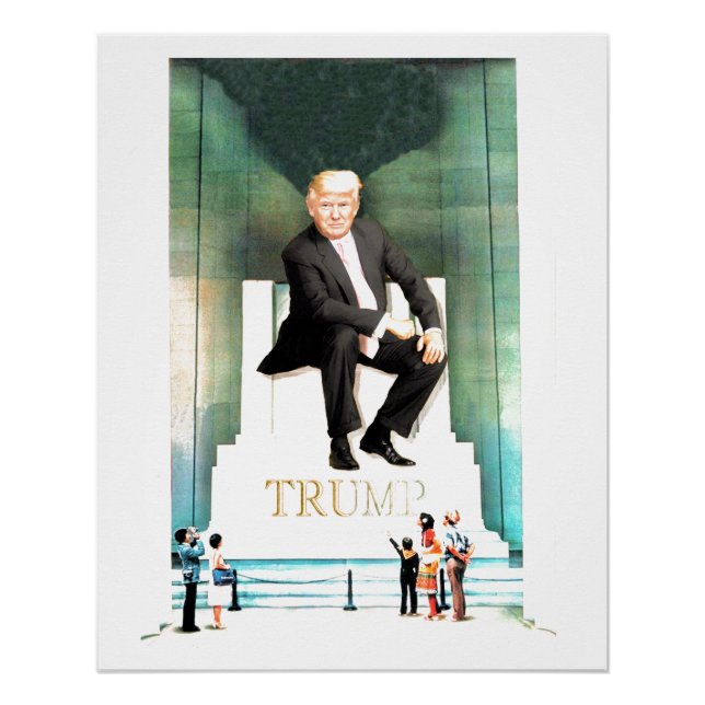 Seine Königliche Faksis, Donald Trump Poster (Vorderseite)