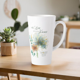 Seine Liebe dauert für immer Psalm 136 Scripture V Milchtasse
