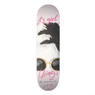 Seine Mädchen-Sachen Skateboard