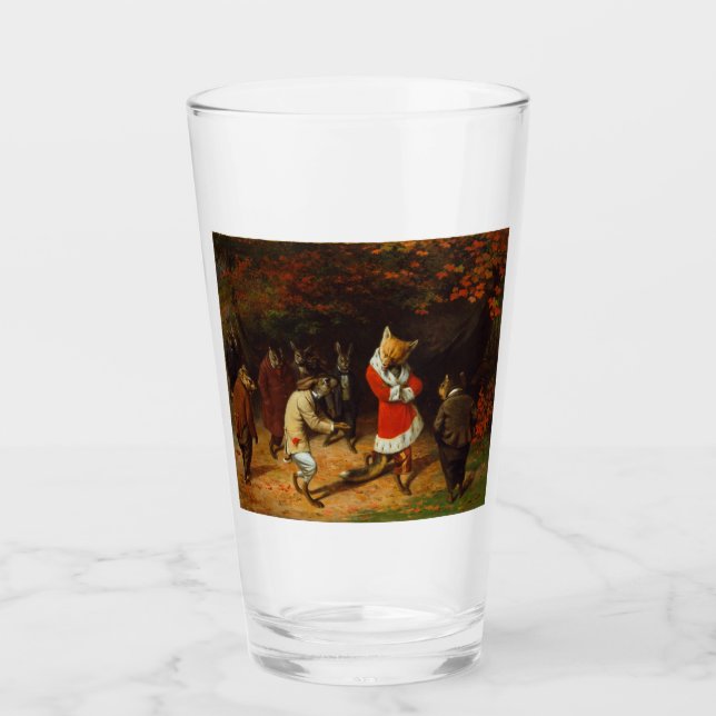 Seine Majestät erhält (von William Holbrook Beard) Glas (Vorderseite)