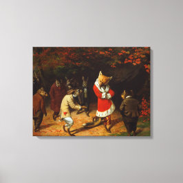 Seine Majestät erhält (von William Holbrook Beard) Leinwanddruck