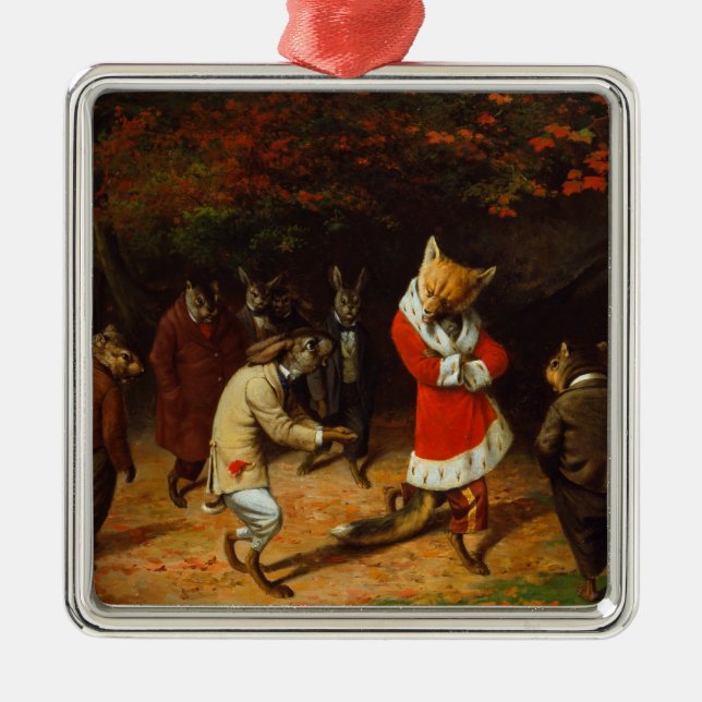 Seine Majestät erhält (von William Holbrook Beard) Ornament Aus Metall (Vorne)