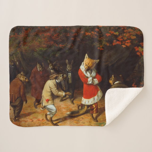 Seine Majestät erhält (von William Holbrook Beard) Sherpadecke (Vorderseite (Horizontal))