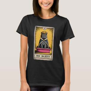 Seine Majestät Katze Tarot Karte Katzenklo Lustige T-Shirt
