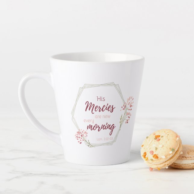 Seine Merken sind die neue Inspiration Scripture V Milchtasse (Beispiel)