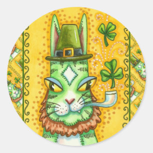 SEINE N' FITZ LEPRECHAUN, ST. TAGSLOSIGKEIT DER KA RUNDER AUFKLEBER