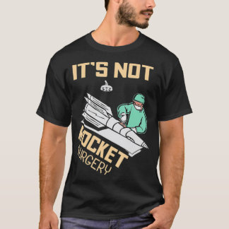 Seine nicht-Rakete-Operation, die ein chirurgische T-Shirt