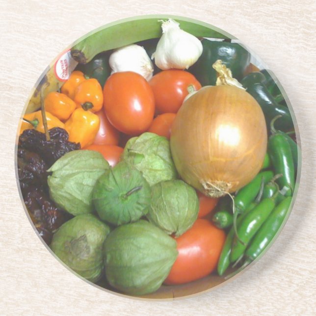 Seine Paprikaschoten, was kocht Untersetzer (Vorne)