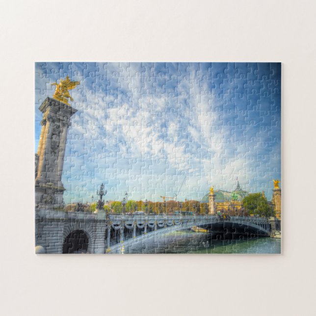 Seine Paris. Puzzle (Horizontal)