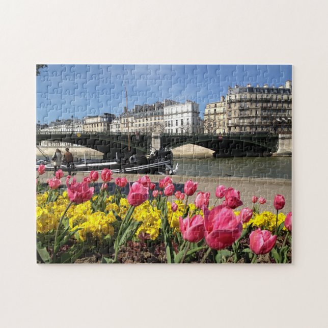 Seine Paris. Puzzle (Horizontal)