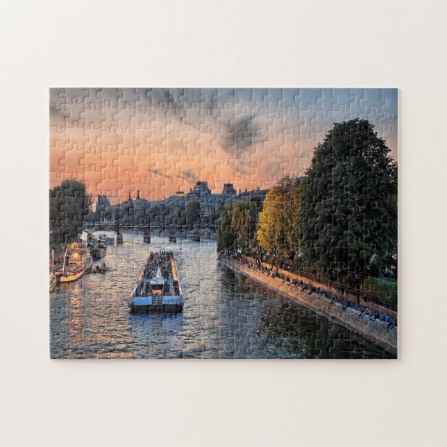 Seine Paris. Puzzle (Horizontal)