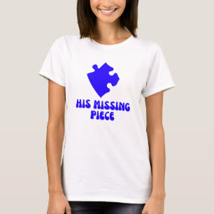 Seine perfekte Übereinstimmung - Puzzle-Liebe T-Shirt