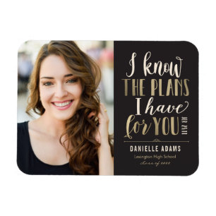 Seine Pläne Abschluss Ankündigung Magnet