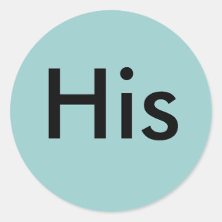 Seine Runder Aufkleber