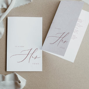 Seine Stimme Moderne Minimalistische Hochzeitstite Ankündigung