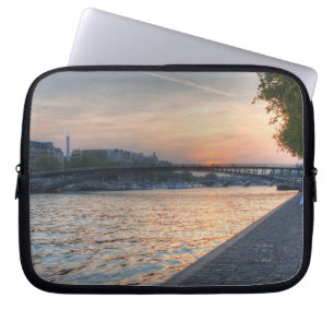 Seine sunset laptopschutzhülle