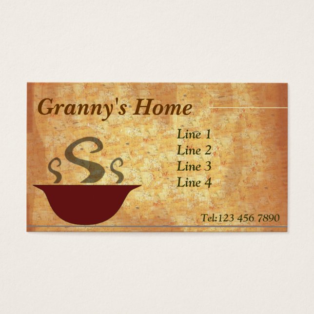 Seine Suppe Zeit ! (Vorderseite)