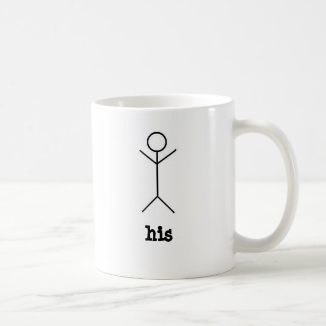 "seine" Tasse (Rechts)