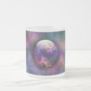 Seine Tasse aus hellen Materialien