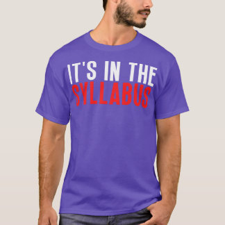 Seine Teilnahme am Lehrplan 29 T-Shirt
