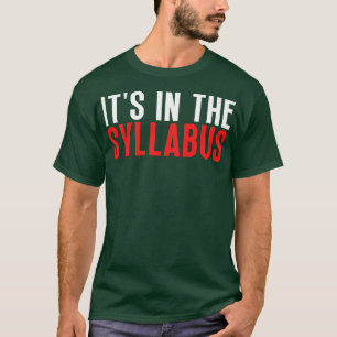 Seine Teilnahme am Lehrplan 29 T-Shirt