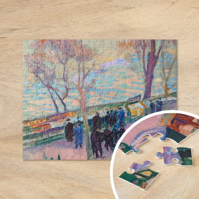 Seine-Ufer | Magnus Enckell Puzzle (Von Creator hochgeladen)