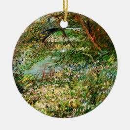 Seine-Ufer, Pont de Clichy von Vincent van Gogh Keramikornament