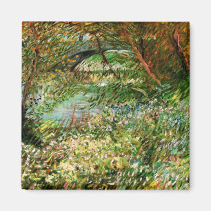 Seine-Ufer, Pont de Clichy von Vincent van Gogh Magnet