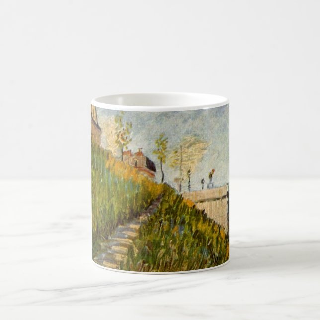 Seine-Ufer, Pont de Clichy von Vincent van Gogh Tasse (Mittel)