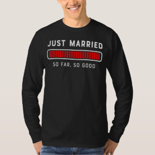 Seine und ihre gerade erst verheiratet frisch Verh T-Shirt